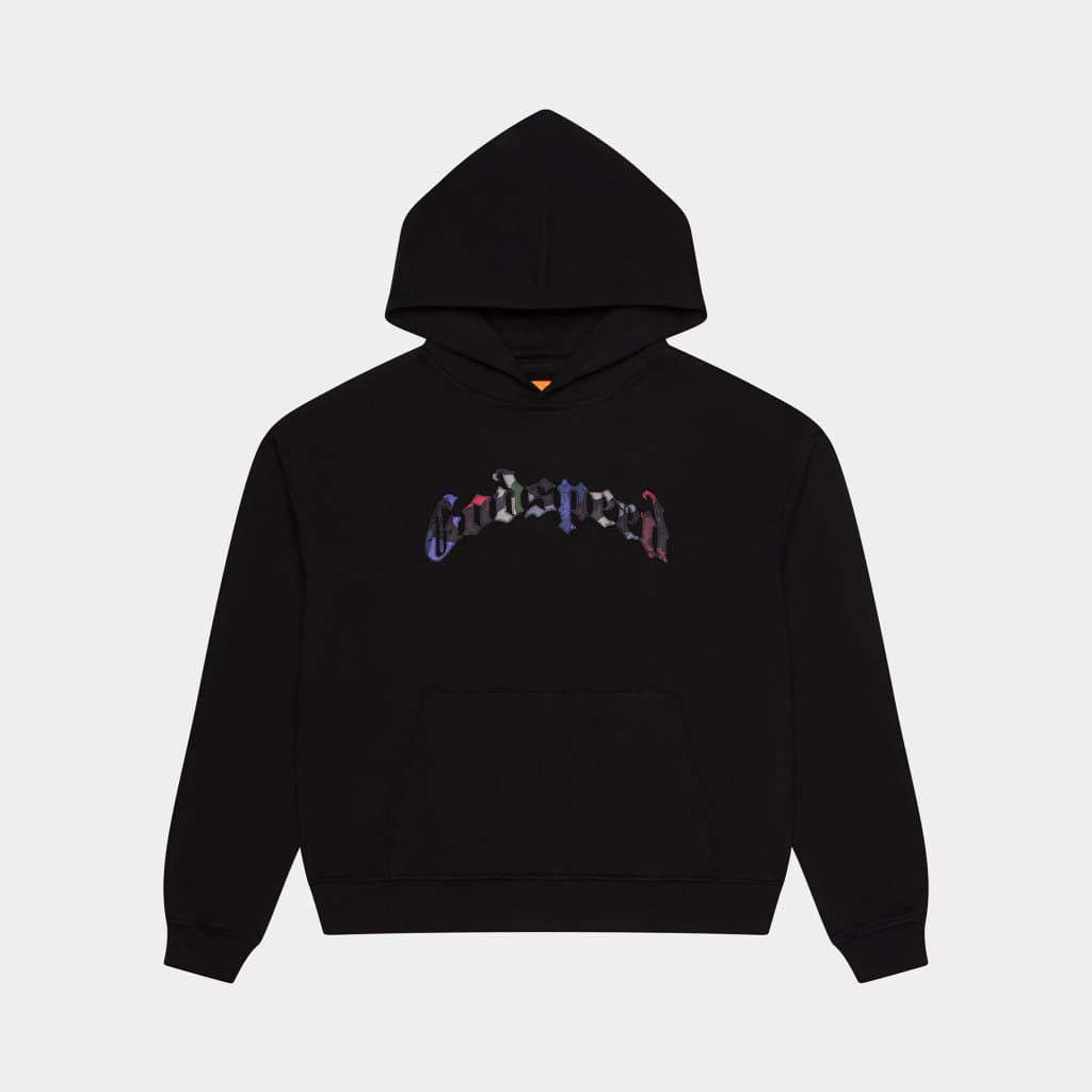 Godspeed Hoodie Embroidered GS 4EVER Black Hoodie Mens Streetwear Clothing Godspeed Hoodie Embroidered GS 4EVER Black Hoodie Mens Streetwear Clothing
