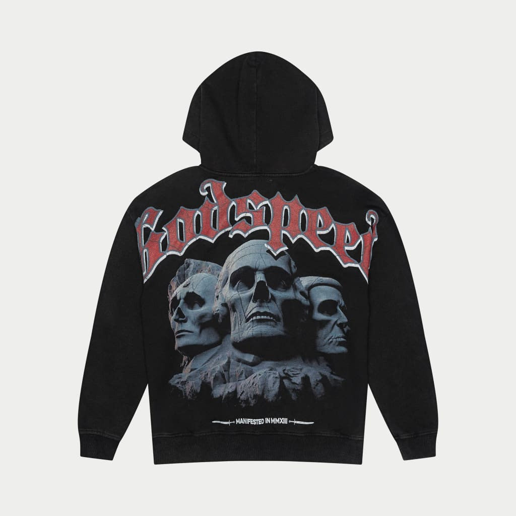 Godspeed Hoodie Mount Rush Black Hoodie Streetwear Clothing Him Gift