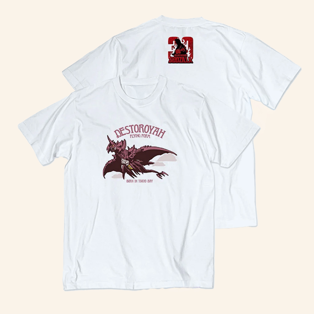 Godzilla Merch Godzilla Vs Destoroyah 30Th Anniversary Flying Form T-Shirt Gifts For Husband Godzilla Merch Godzilla Vs Destoroyah 30Th Anniversary Flying Form T-Shirt Gifts For Husband