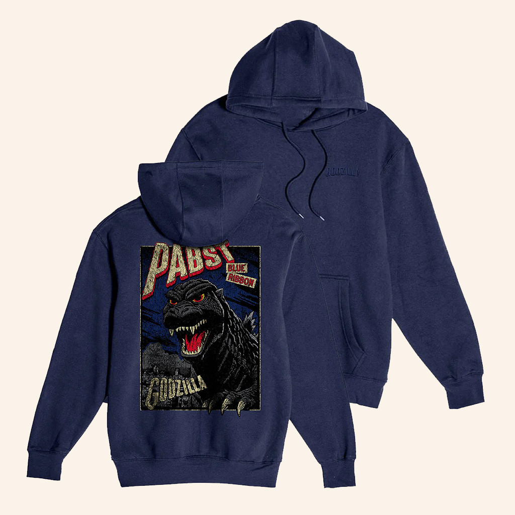 Godzilla Merch Godzilla X PBR Vintage Hoodie Best Birthday Gift For Brothers