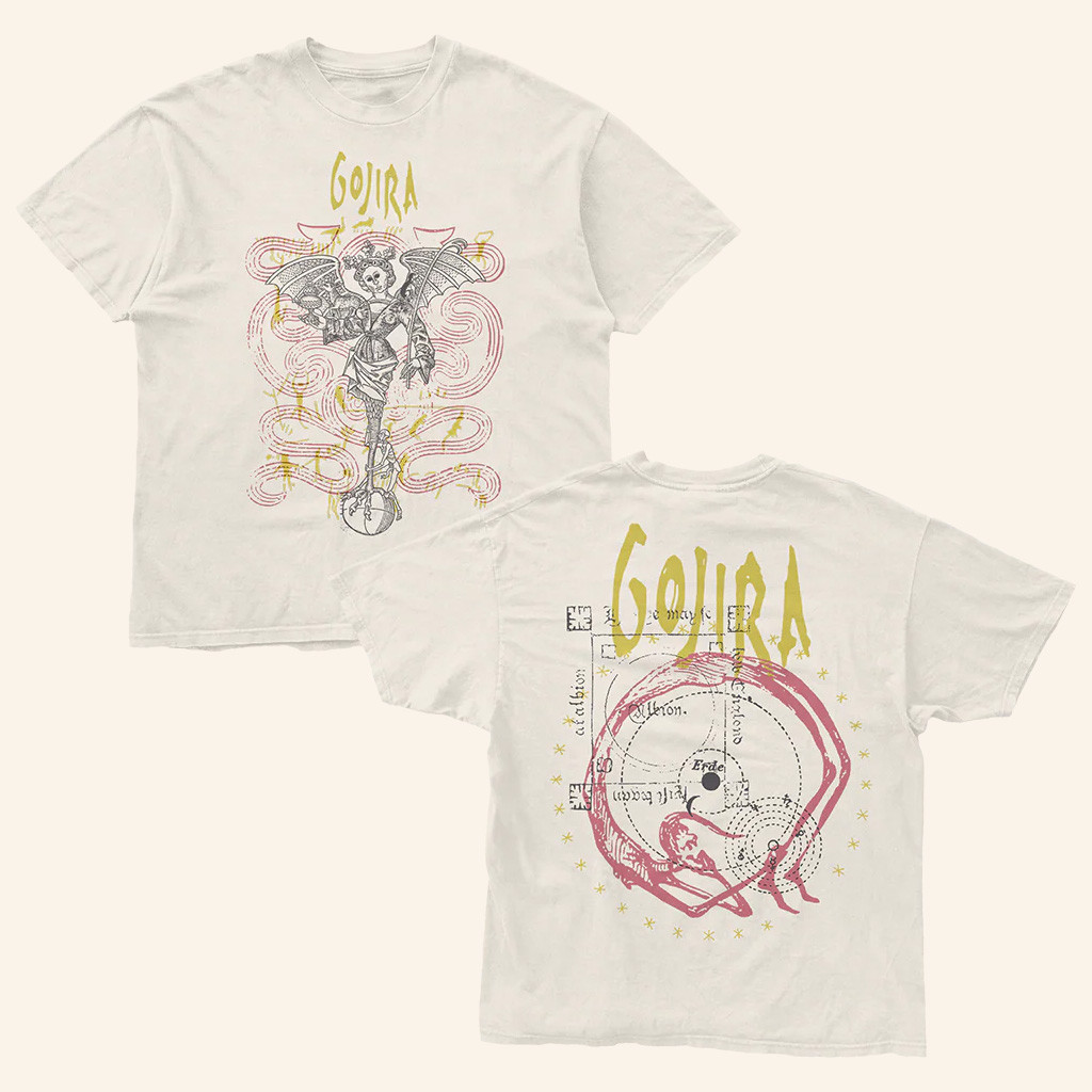 Gojira Merch Erde Demon T-Shirt Best Gifts For Music Lovers Gojira Merch Erde Demon T-Shirt Best Gifts For Music Lovers