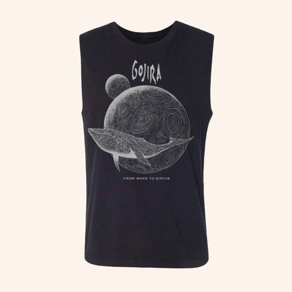 Gojira Merch From Mars To Sirius Tank Top Music Lover Gifts For Him Gojira Merch From Mars To Sirius Tank Top Music Lover Gifts For Him