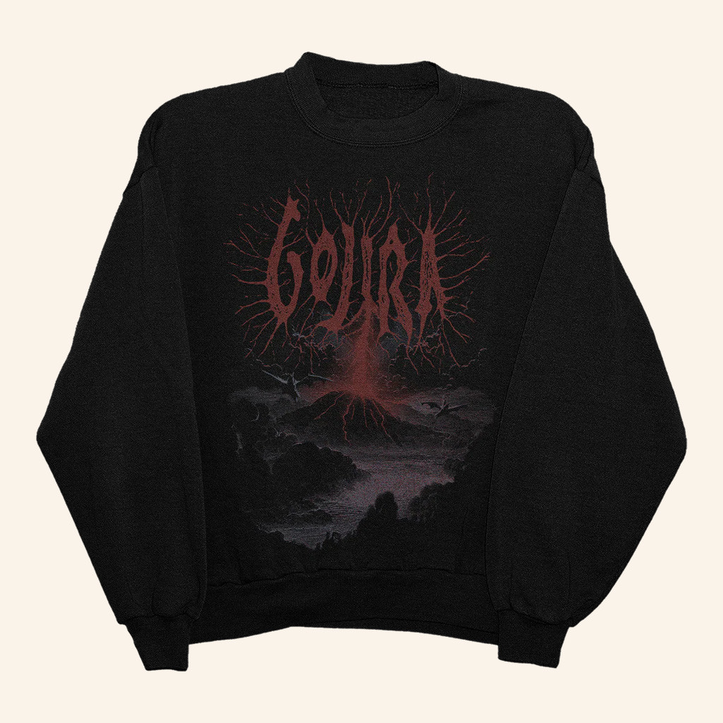 Gojira Merch Lightning Strike Crewneck Sweatshirt Presents For Music Lovers Gojira Merch Lightning Strike Crewneck Sweatshirt Presents For Music Lovers