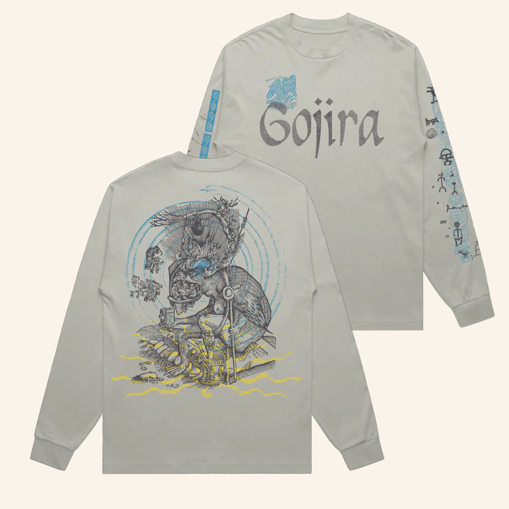 Gojira Merch Mythic Long Sleeve Shirt Music Lover Gift Ideas For Him