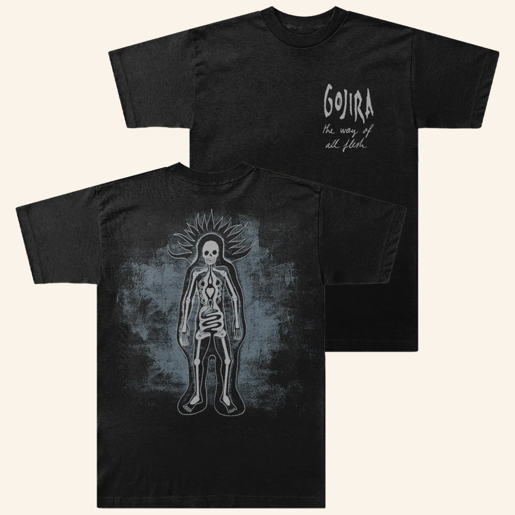 Gojira Merch TWOAF Anniversary T-Shirt Birthday Gifts For Music Lovers Gojira Merch TWOAF Anniversary T-Shirt Birthday Gifts For Music Lovers