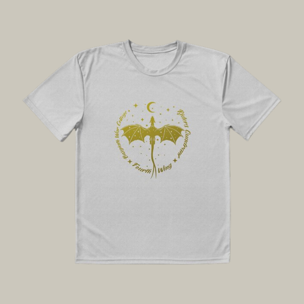 Gold Dragon Fantasy T-Shirt Throne Of Glass Merchandise Cool Present For Bookish