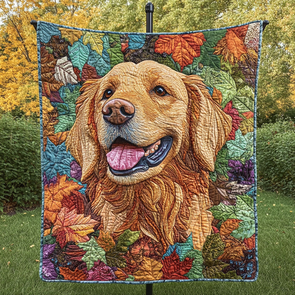 Golden Bliss Quilted Blanket Best Gifts For New Dog Owners