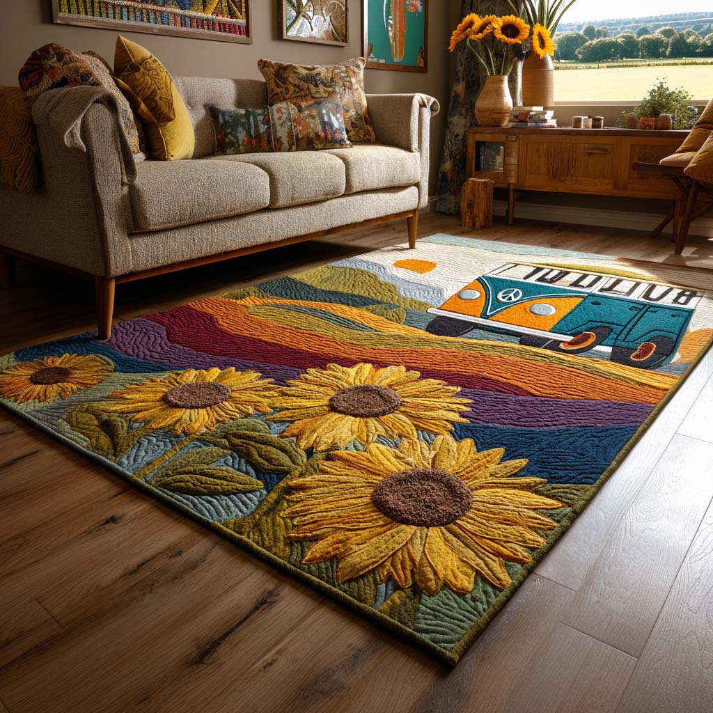 Golden Fields Area Rug  Dining Room Rug Christmas Presents For Grandma