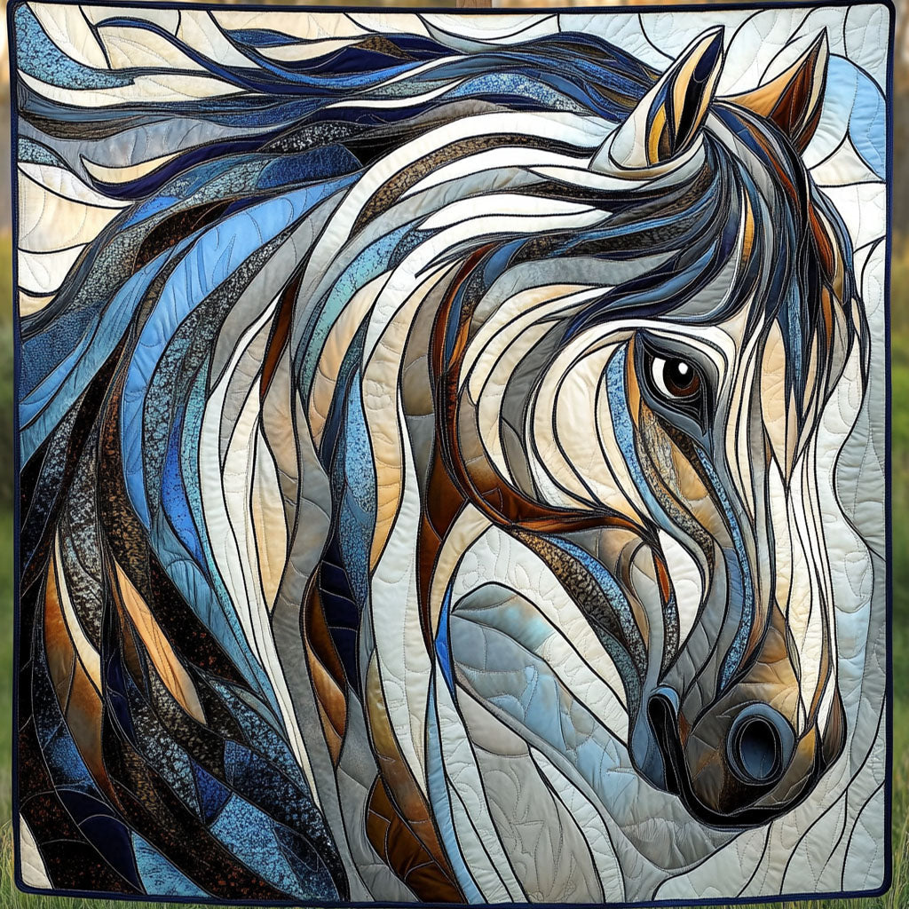 Golden Gallop Quilted Blanket Best Couch Throw Blanket Gifts For The Horse Lover Woman