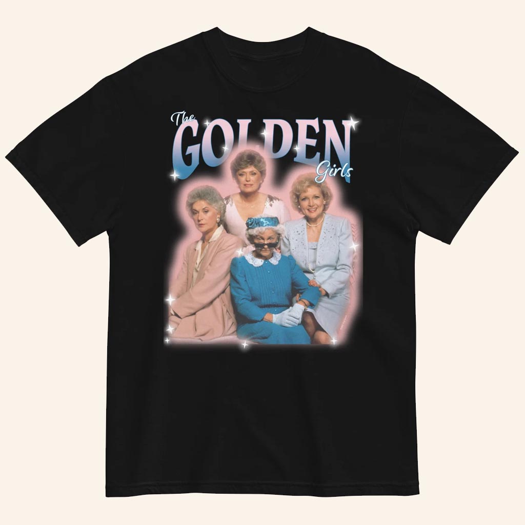 Golden Girls Merch The Golden Girls 90's Heart Throb T-Shirt Unique Gifts For Her