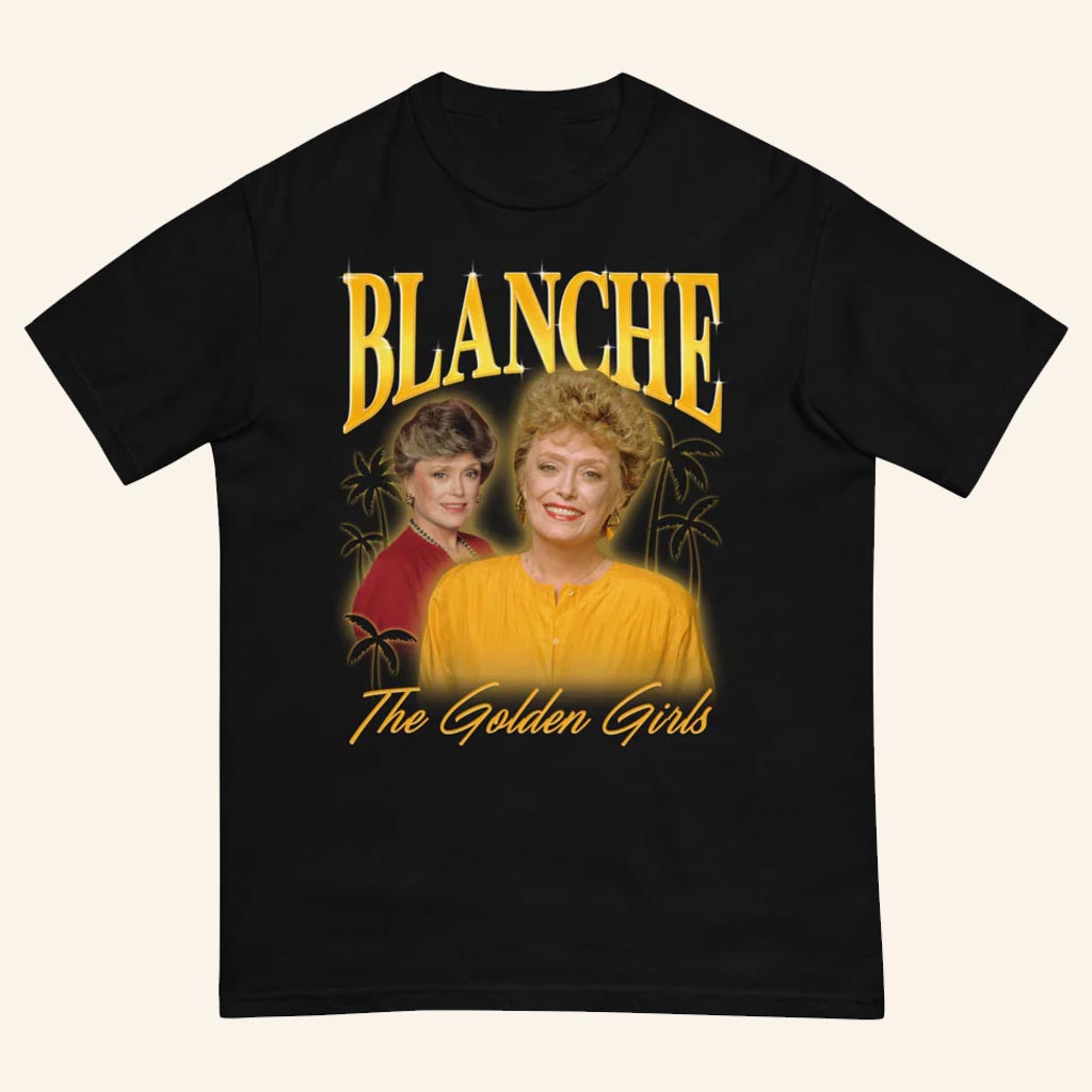 Golden Girls Merch The Golden Girls Blanche Devereaux Heartthrob T-Shirt Gifts For Fans