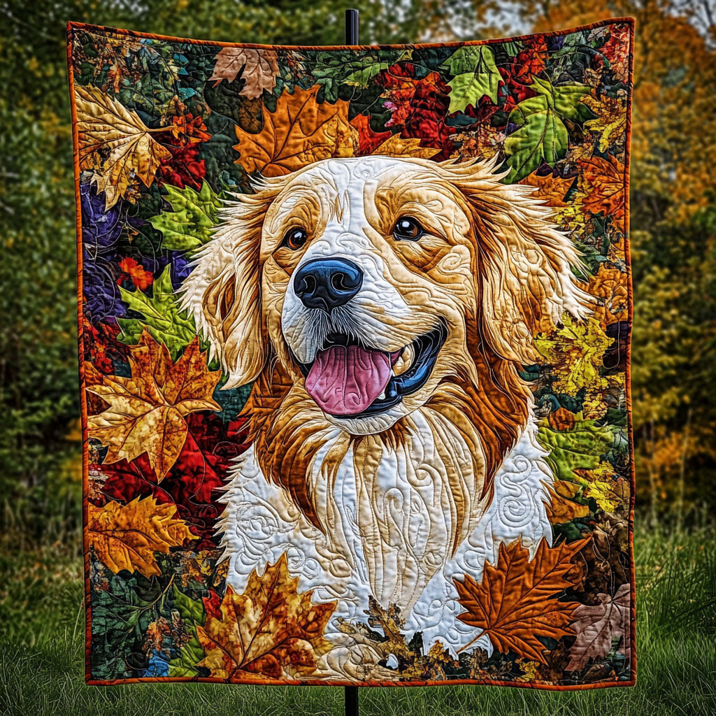 Golden Glade Quilted Blanket Best Gifts For New Dog Owners