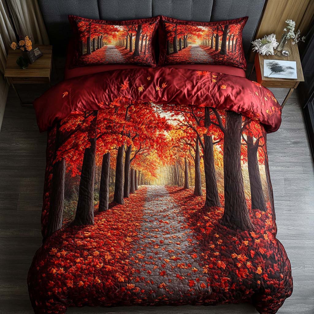 Golden Grove Quilted Bedding Set Bed Decor Ideas Gift Ideas For Fall