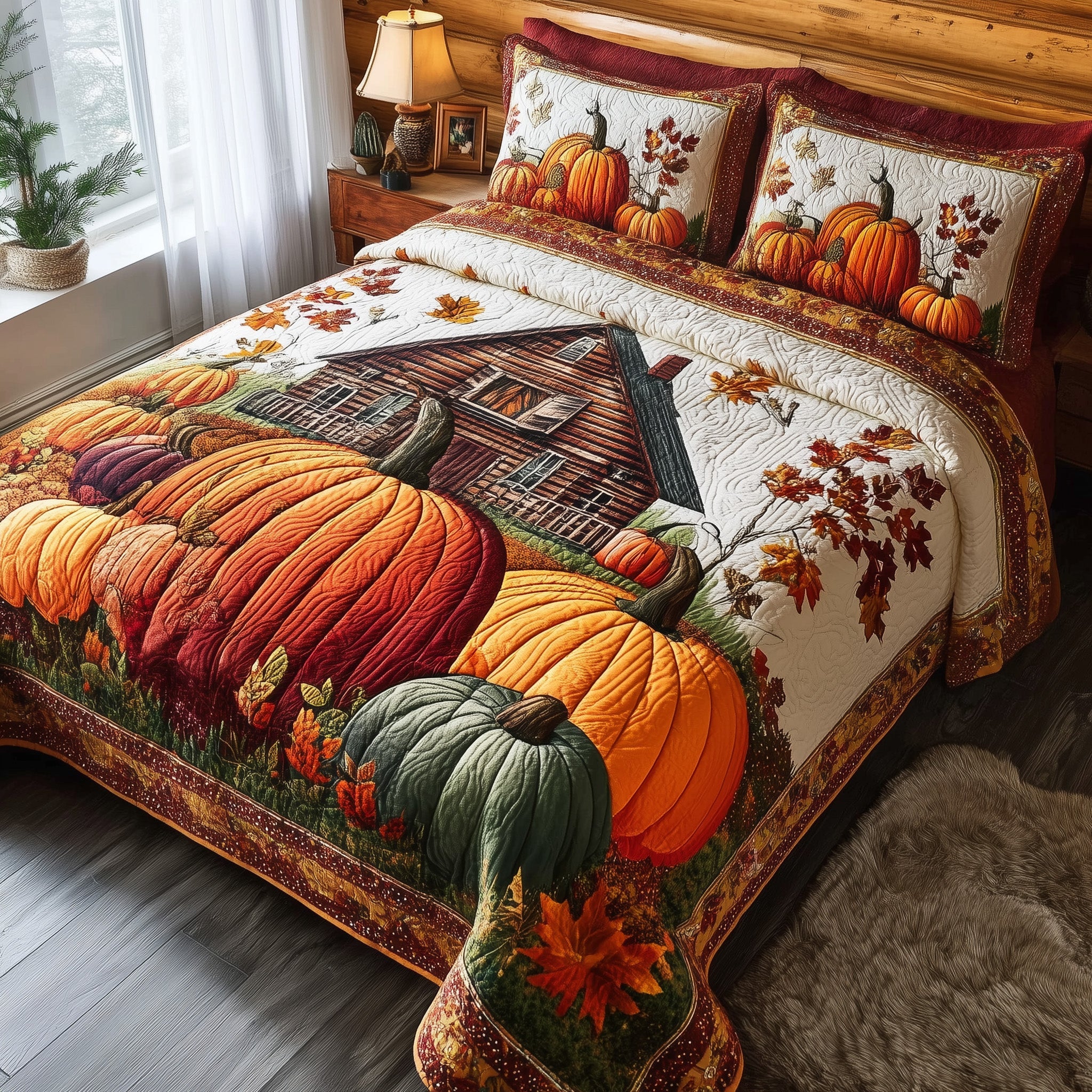 Golden Harvest Quilted Bedding Set Refresh Your Room