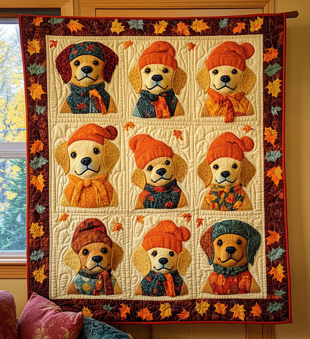 Golden Heart Haven Quilted Blanket Gifts For Pet Owners