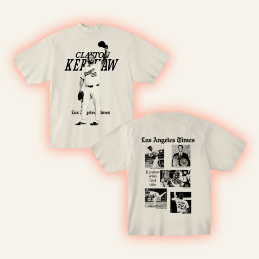 Golden Knight Merch Clayton Kershaw LA Times Shirt Gifts For Baseball Lovers Golden Knight Merch Clayton Kershaw LA Times Shirt Gifts For Baseball Lovers