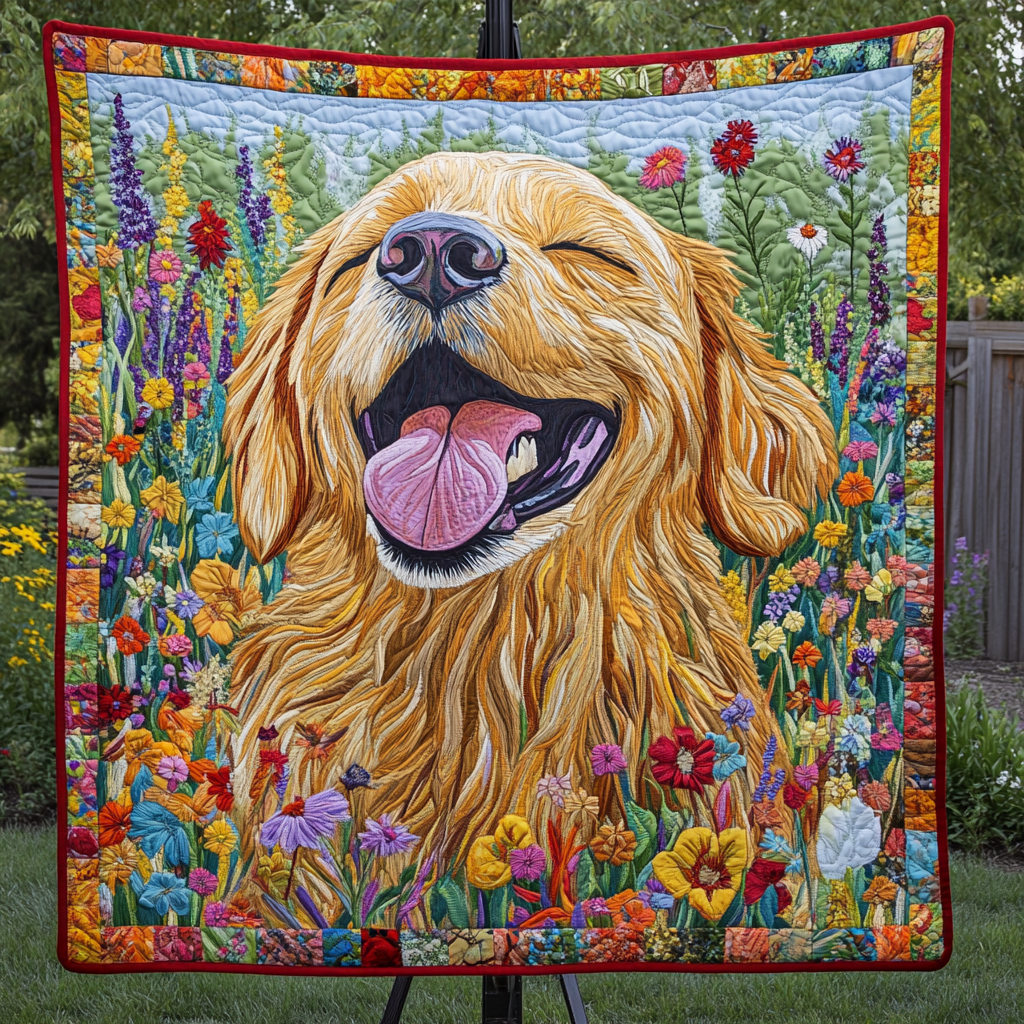 Golden Moments Quilted Blanket Best Gifts For Dog Owners