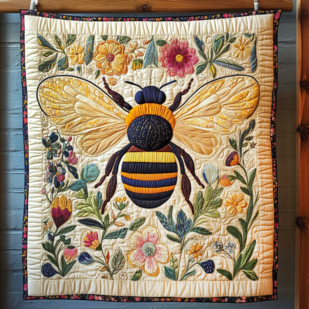 Golden Nectar Quilted Blanket Cute Fuzzy Blankets