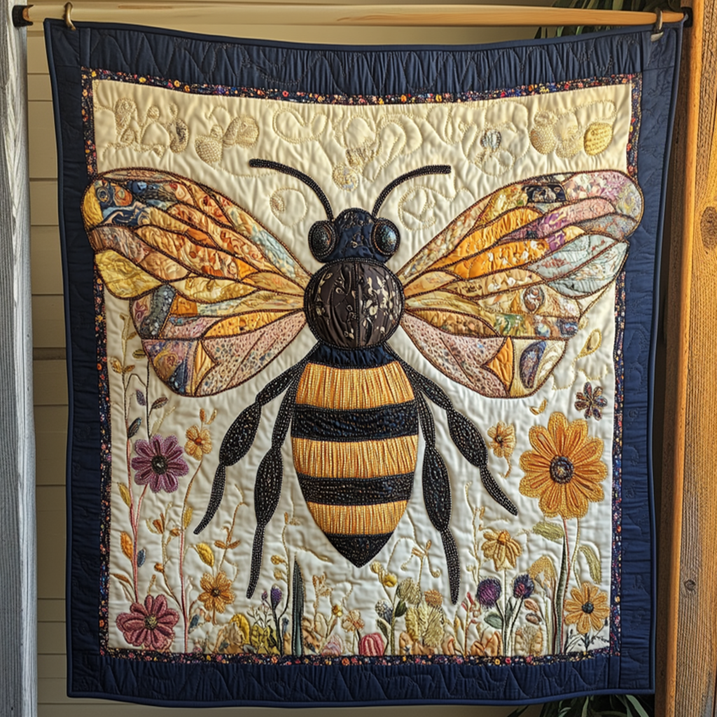 Golden Nectar Quilted Blanket Cute Fuzzy Blankets