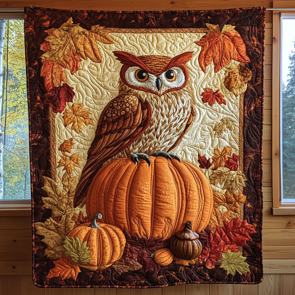 Golden Perch Quilt Luxury Quilt Blanket for Elegant Home Decor