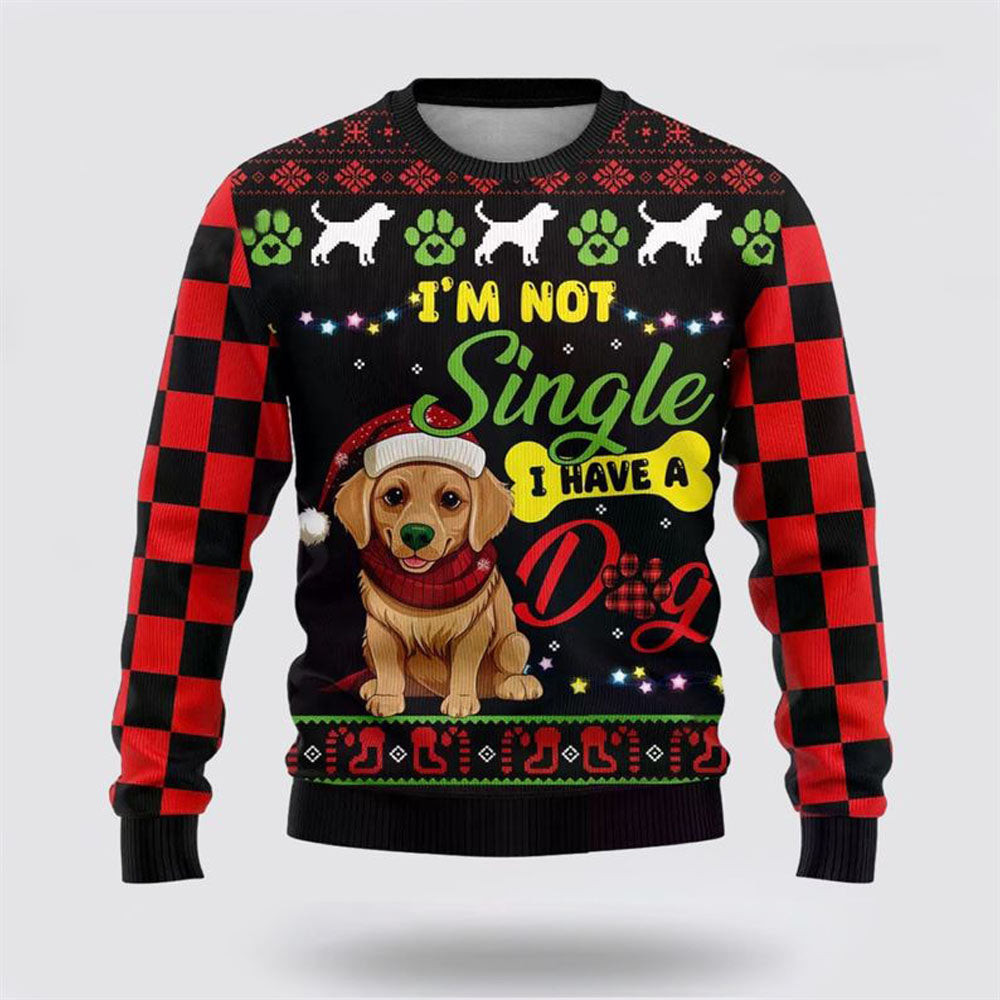 Golden Retriever Dog Ugly Christmas Sweater Christmas Gift For Dog Love