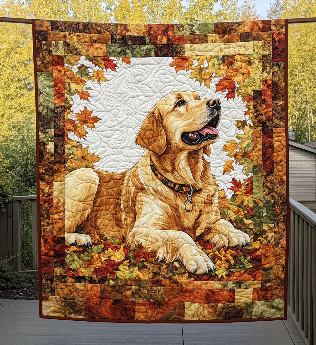 Golden Snuggles Quilted Blanket Dog Gift Ideas For Dog Owners