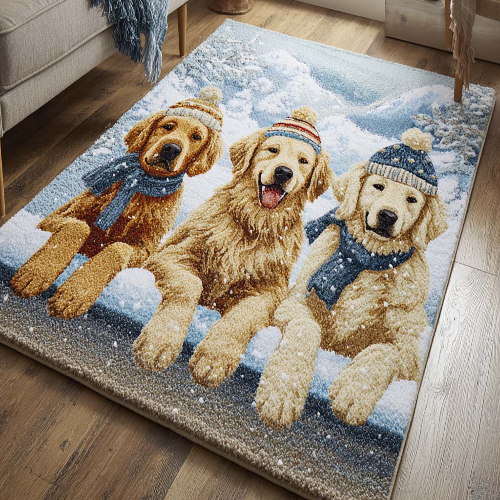 Golden Spirit Area Rug  Dining Room Rug Grandma And Grandpa Christmas Gifts