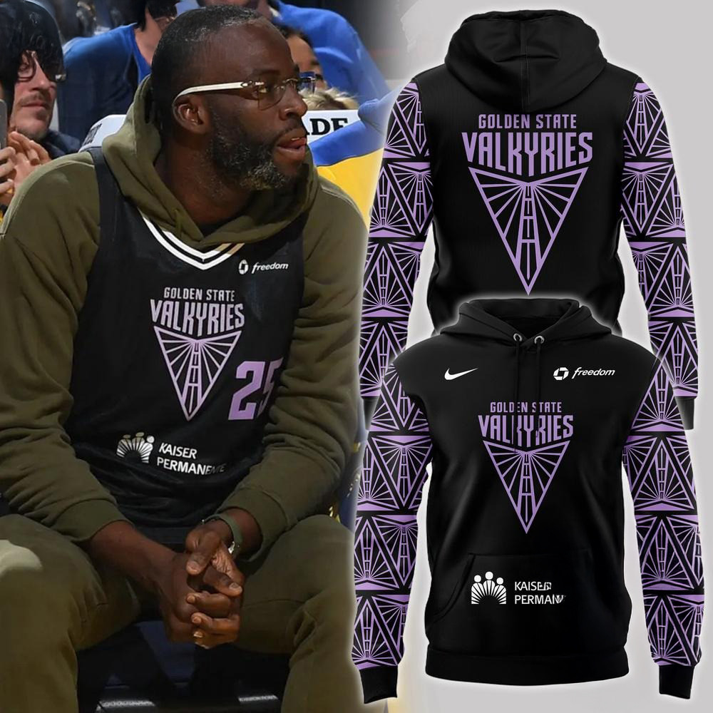 Golden State Valkyries 2025 Fan Black Hoodie Best Gifts For Basketball Lovers