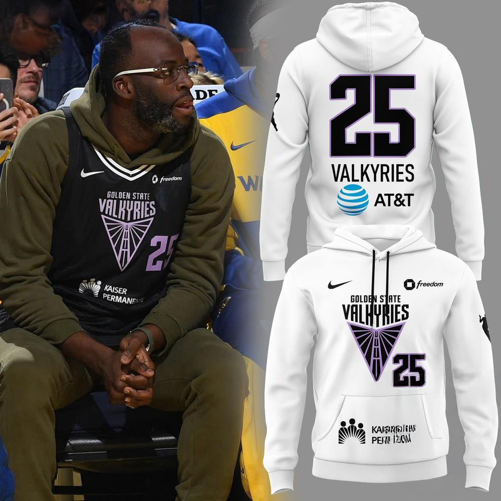 Golden State Valkyries 2025 Fan White Hoodie Gift Ideas For Basketball Lovers