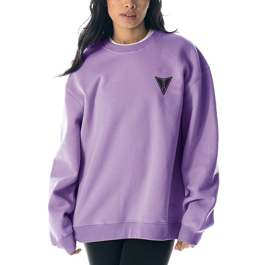Golden State Valkyries Merch Sweatshirt The Wild Collective Violet Dye Pullover Sweatshirt