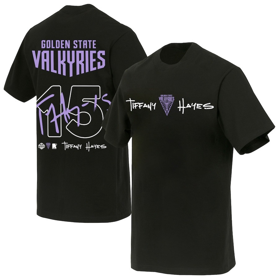 Golden State Valkyries Merch T-Shirt Round21 Tiffany Hayes Golden State Valkyries Fan Gear