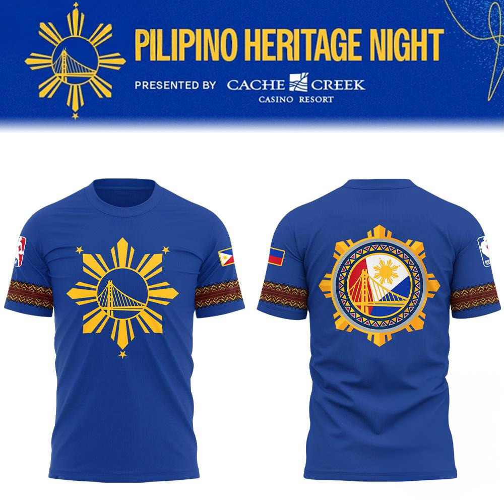 Golden State Warriors Native American Filipino Heritage New Shirt Basketball Enthusiast Gifts