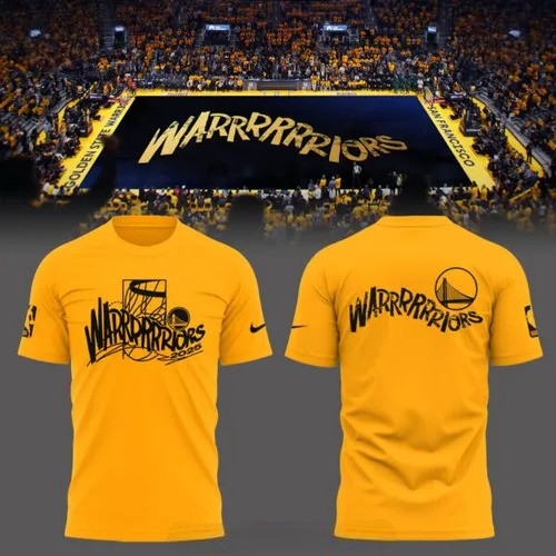 Golden State Warriors NBA Play Off 2025 Black T-Shirt Best Gifts For Basketball Lover