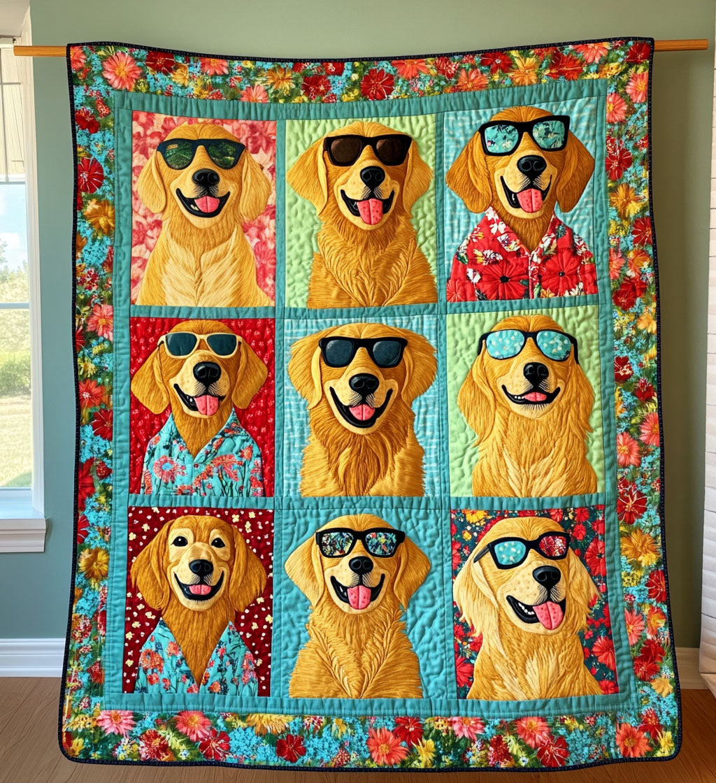 Golden Wonders Quilted Blanket Best New Dog Owner Gifts