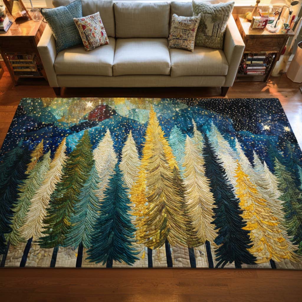 Golden Woods Area Rug  Large Rugs For Living Room Holiday Gifts For Mom 