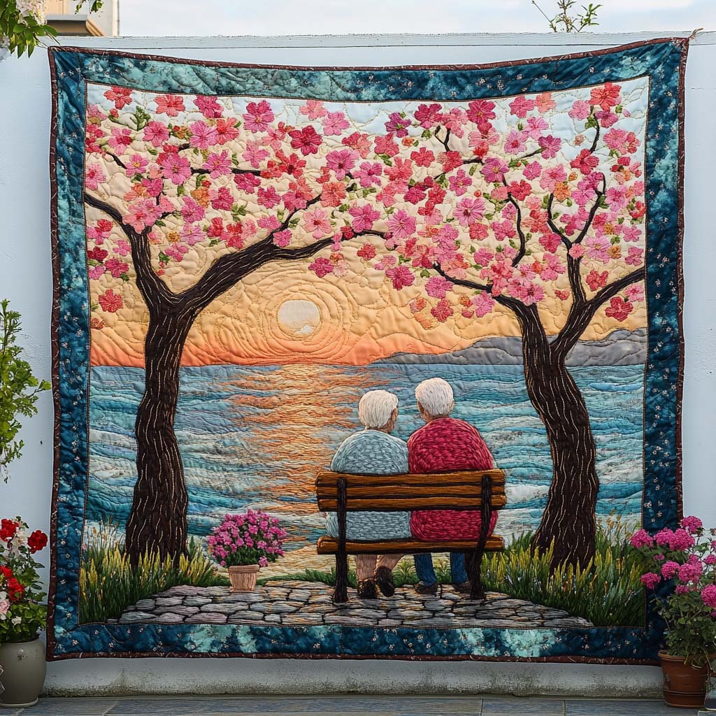 Golden Years Quilted Blanket Best Couch Throw Blanket Couple Gifts For Him