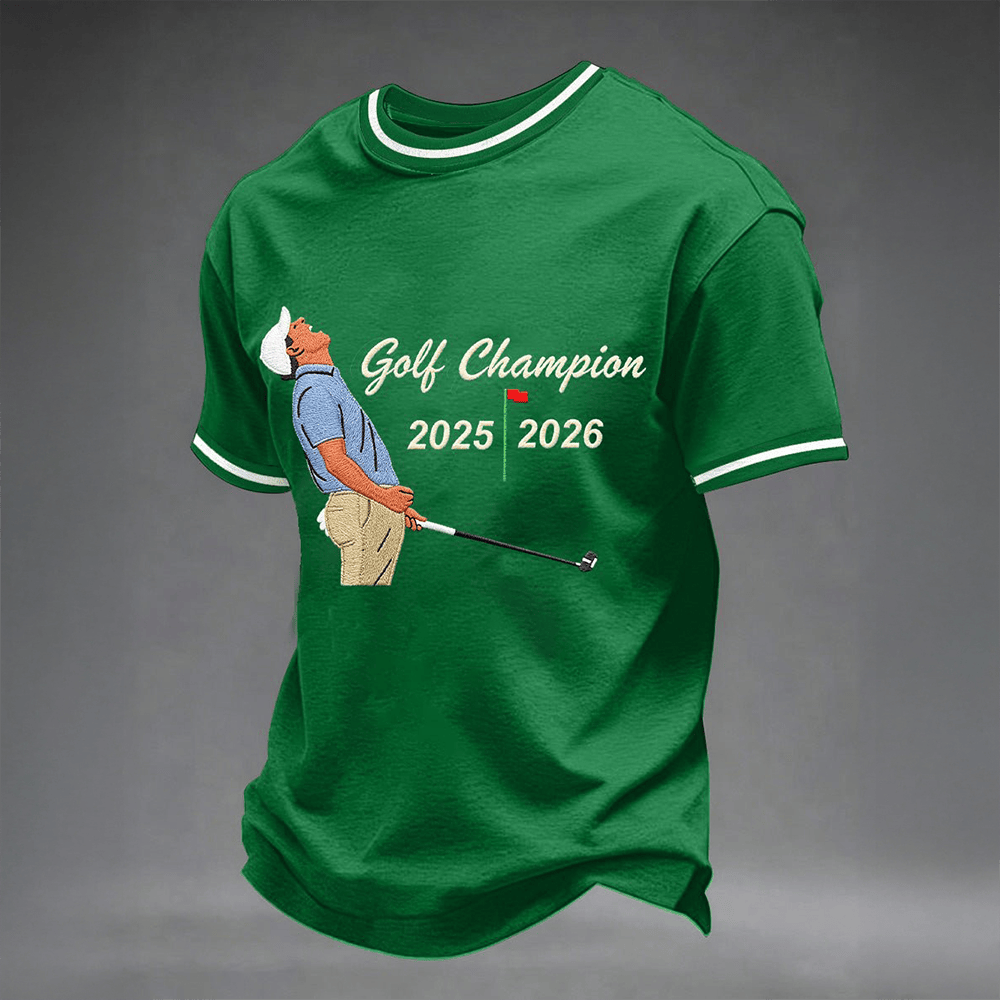 Golf Champion 2025 2026 T-Shirt Golf Apparel Gift For Sports Lovers