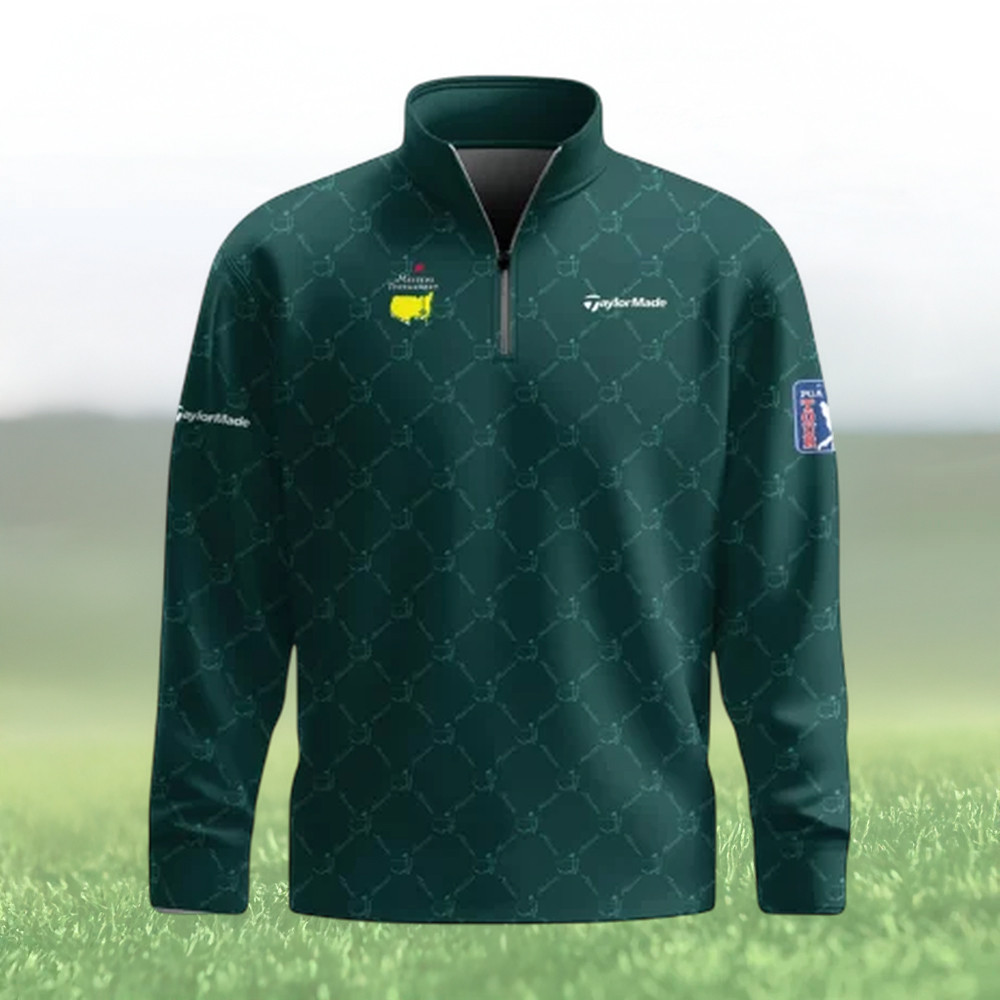 Golf Masters Tournament Quarter Zip Sweatshirt Augusta National Golf Apparel Father's Day Present