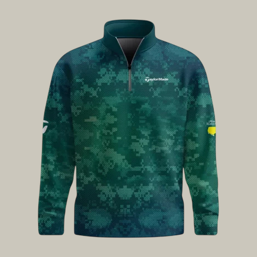Golf Masters Tournament Quarter Zip Sweatshirt Golf Clothing Present For Borthers