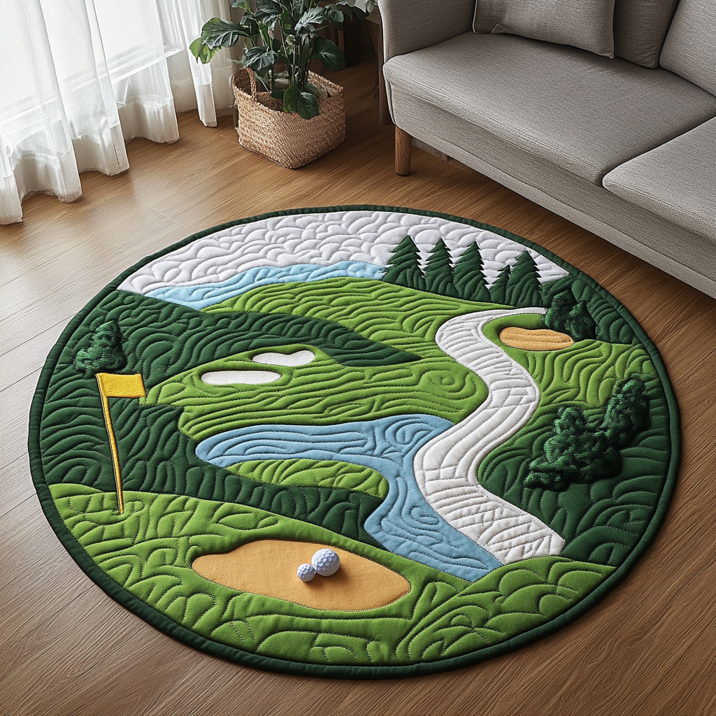 Golf Quilted Round Mat Entry Way Ideas Best Christmas Gifts For A Grandma