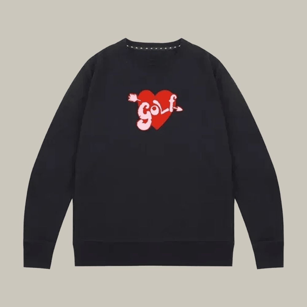 Golf Wang Heart Logo Sweatshirt Tyler The Creator Apparel Great Gift For Fans