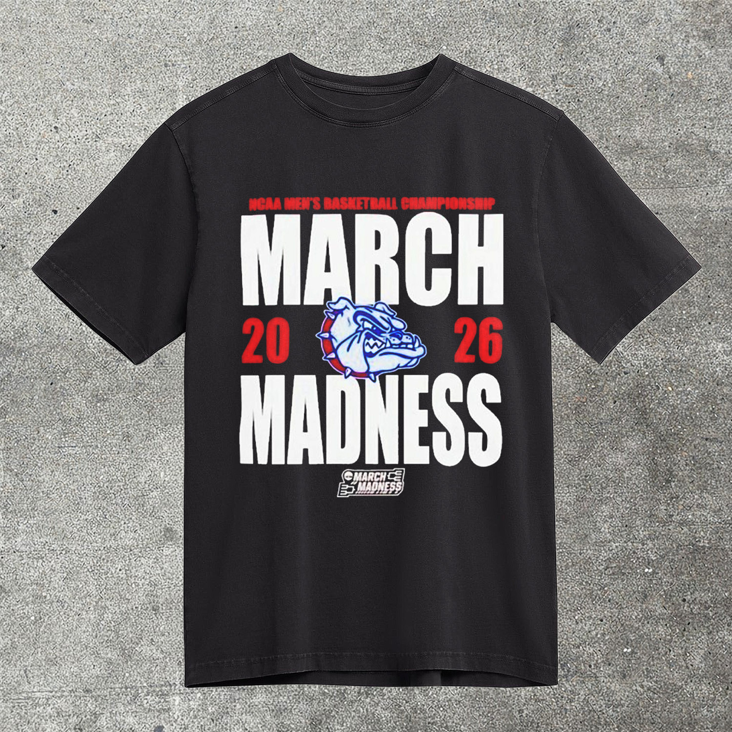 Gonzaga Bulldogs 2026 NCAA March Madness Basketball Championship T-Shirt Fan Gear Best Gift For Fans