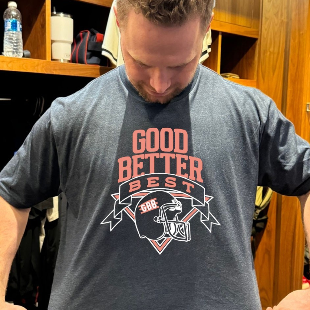 Good Better Best Chicago Bears Football Helmet Shirt Gifts For Son