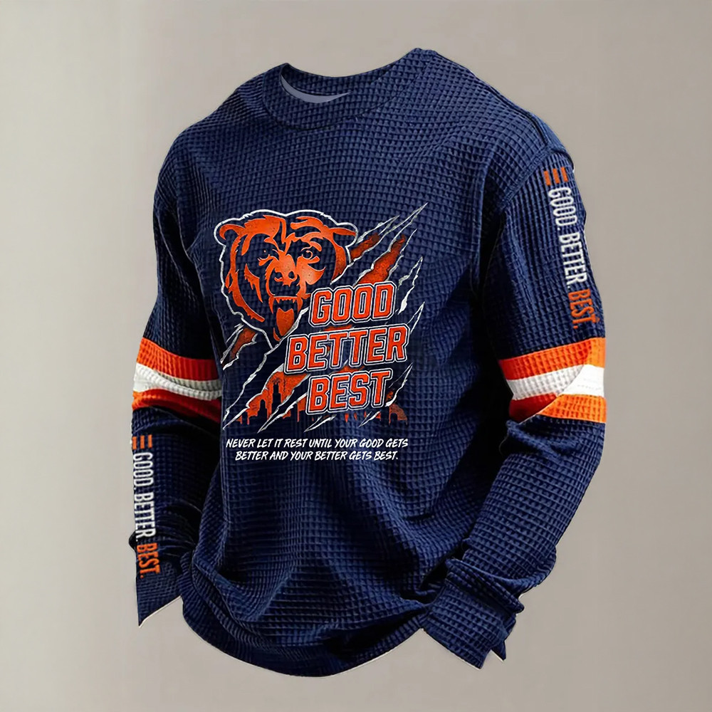 Good Better Best Chicago Bears Long Sleeve Shirt Mosnter Of The Midway Football Merch
