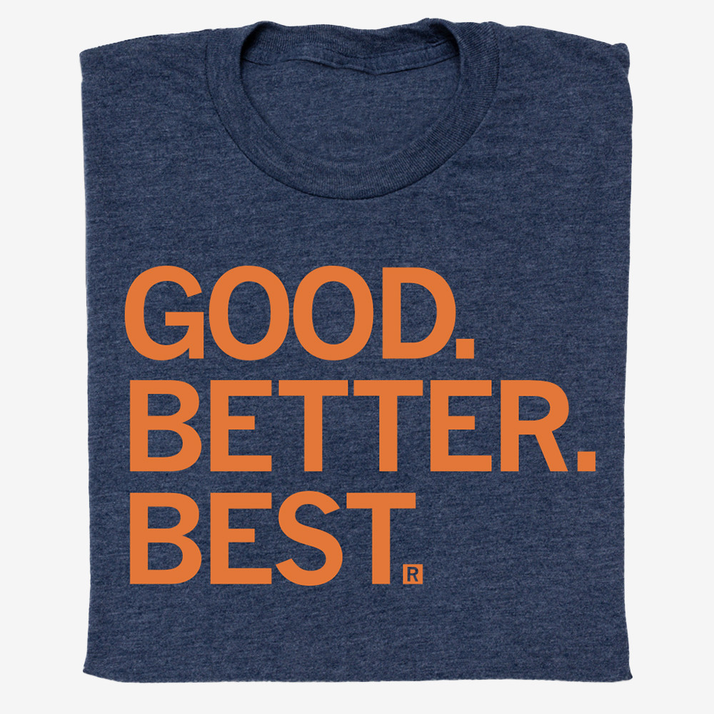 Good Better Best Chicago Bears T-Shirt Football Clothes Bears Nation Gift Ideas