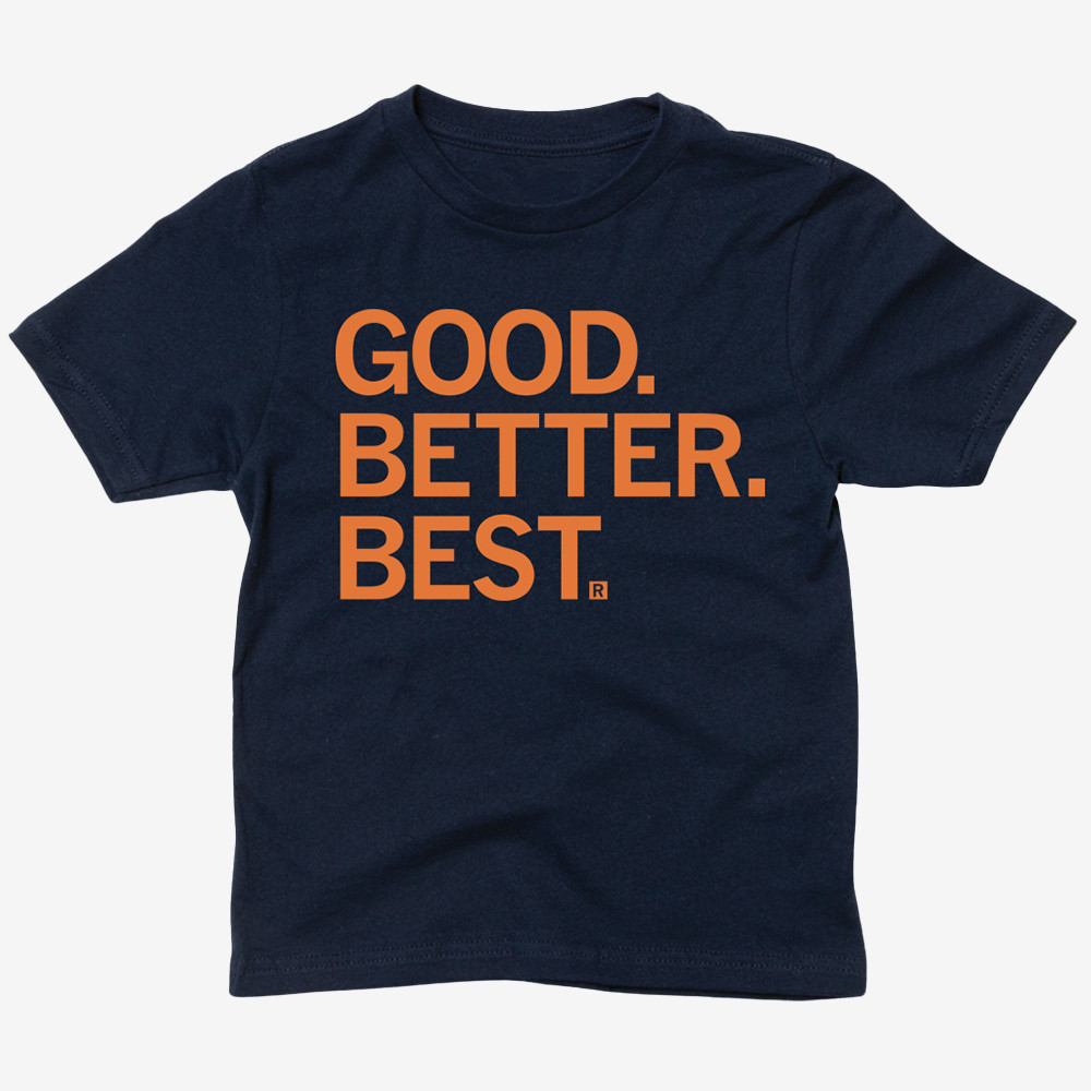 Good Better Best Football T-Shirt Chicago Bears Clothes Unique Football Gifts