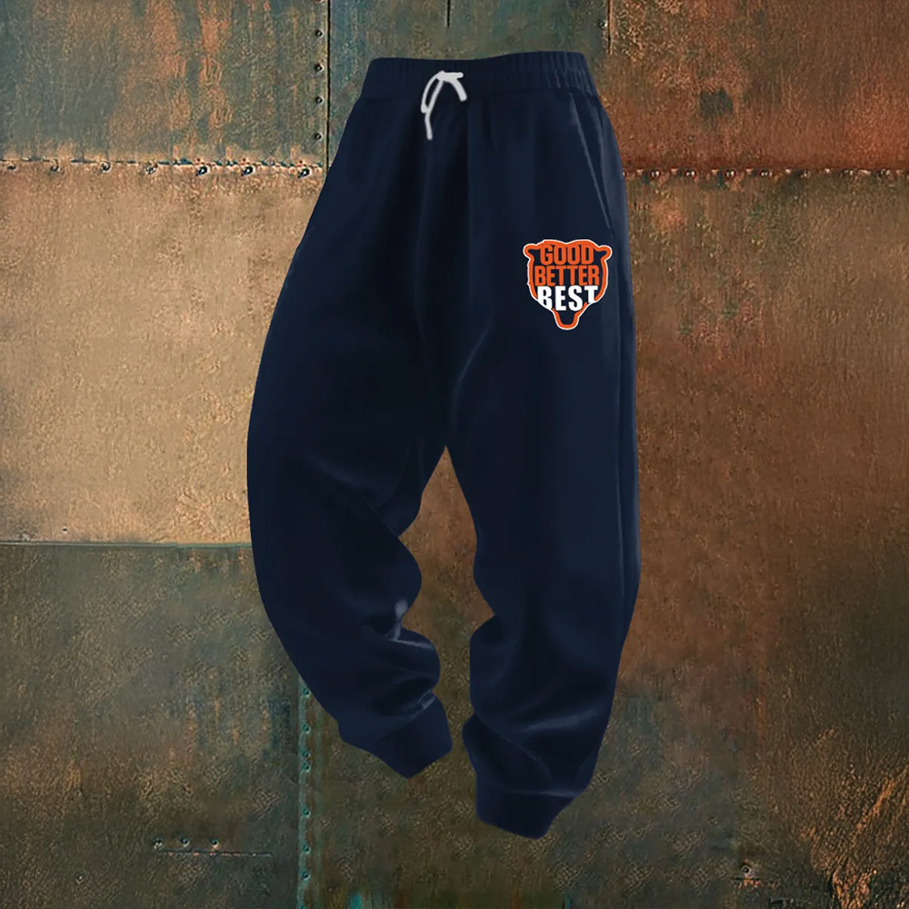 Good Better Best Game Day Sweatpants Sundays Are For The Bears Football Merch