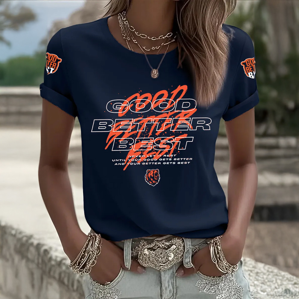 Good Better Best Game Day T-Shirt Football Clothes Best Fan Gear