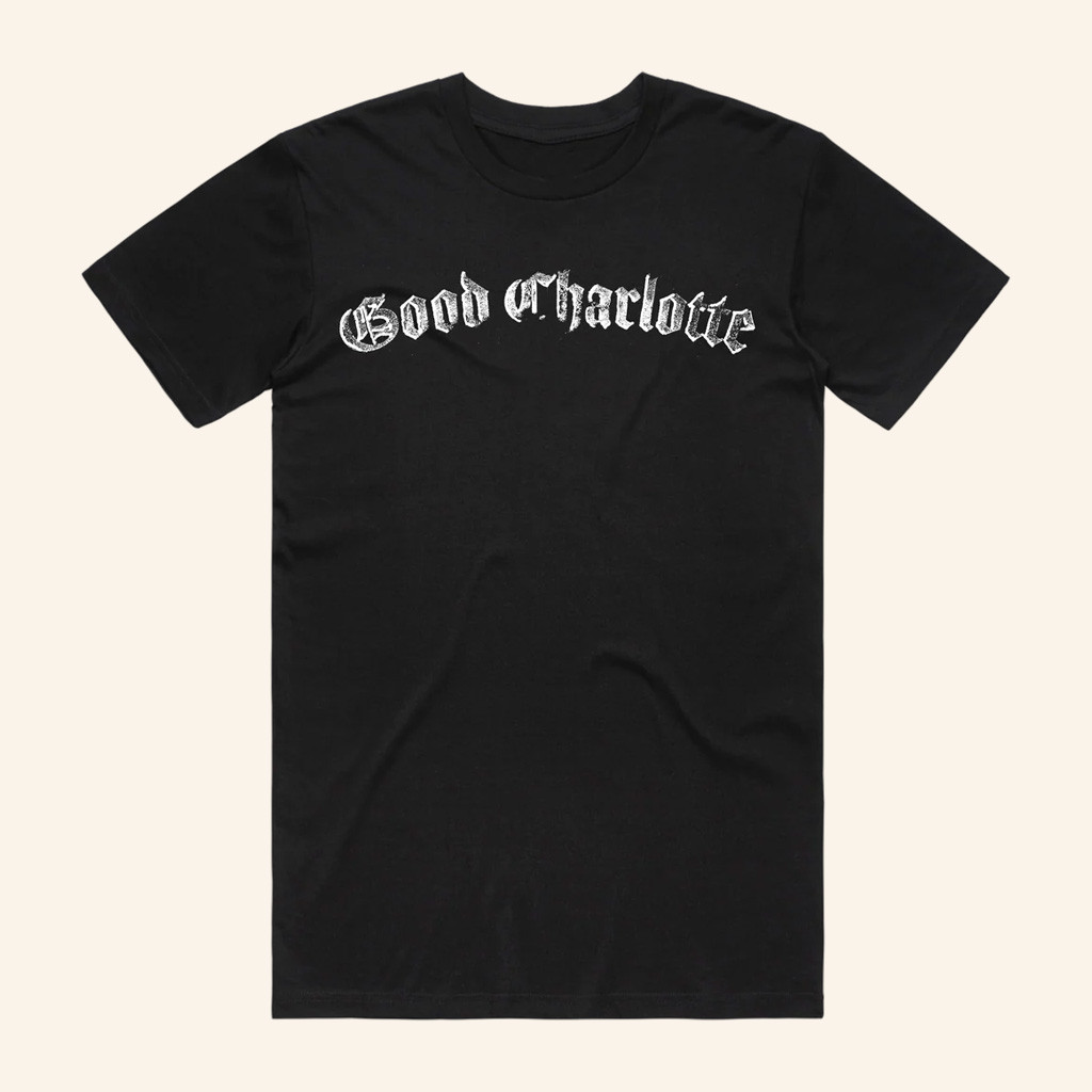 Good Charlotte Merch Good Charlotte Text T-Shirt Christmas Present For Husband