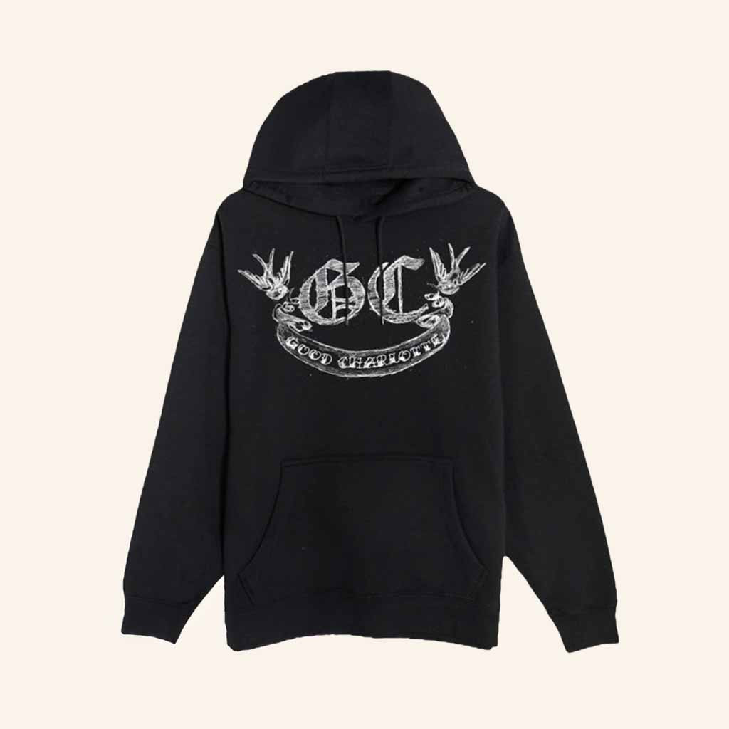 Good Charlotte Merch Reimagined St 25Th Anniversary Hoodie Music Gift Ideas For Guys Good Charlotte Merch Reimagined St 25Th Anniversary Hoodie Music Gift Ideas For Guys